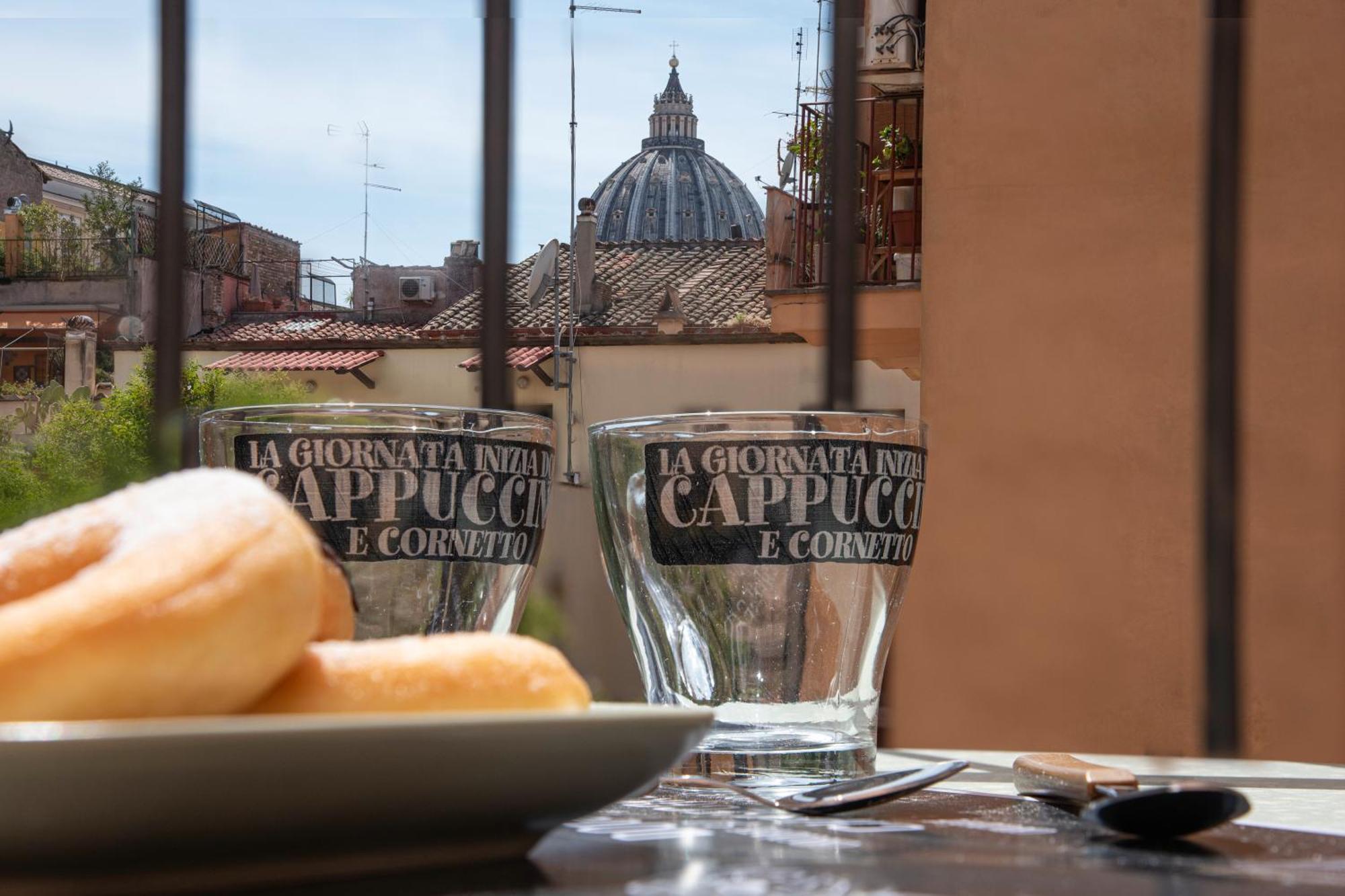 Vatican Boutique Apartment With St Peters Dome View Řím Exteriér fotografie