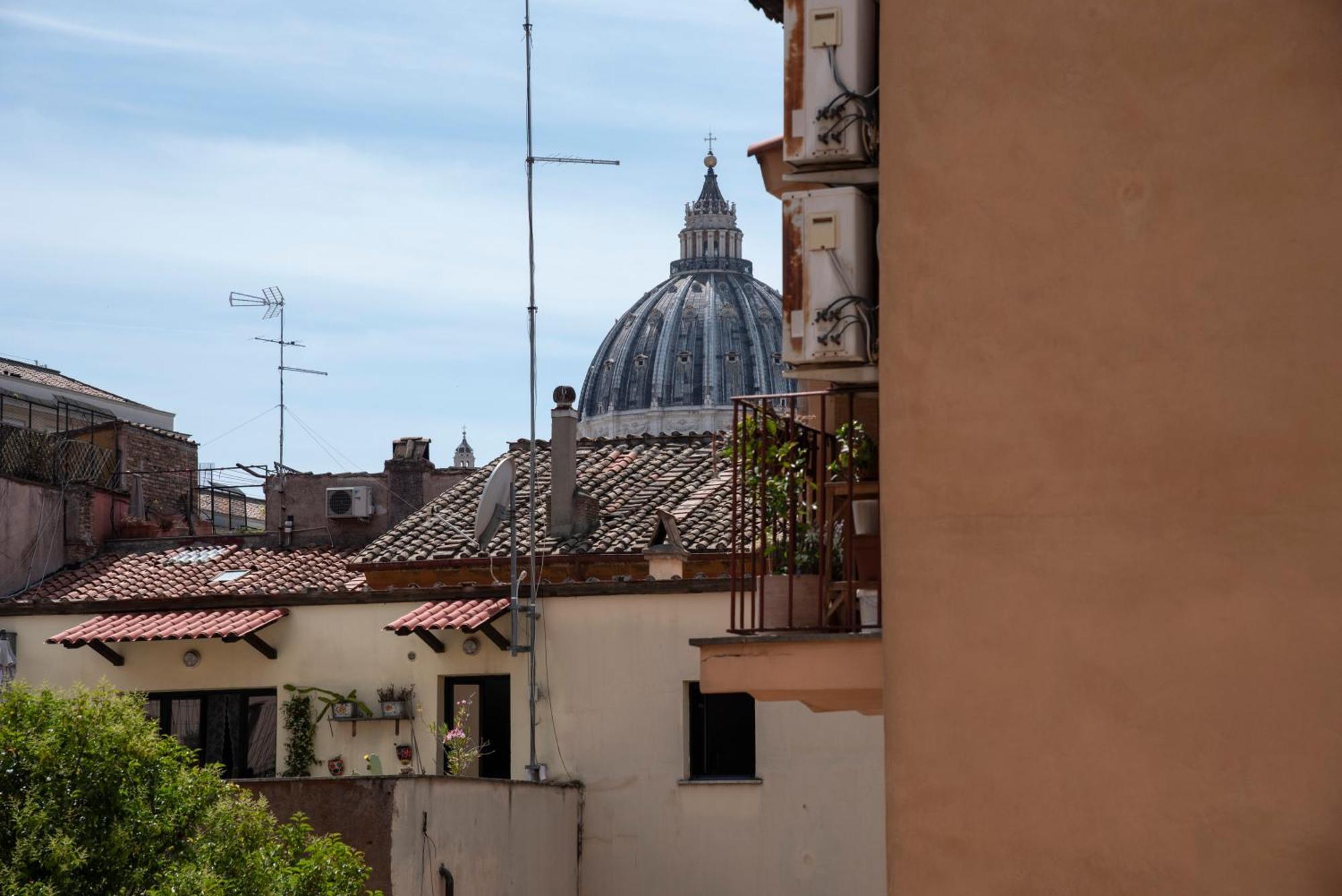 Vatican Boutique Apartment With St Peters Dome View Řím Exteriér fotografie
